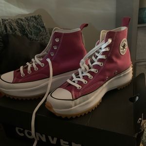 Converse run star hike hi
